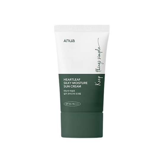 Солнцезащитный крем Heartleaf Silky Moisture Sun Cream